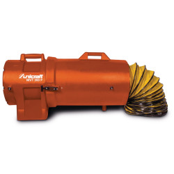 Ventilateur portable avec tuyau 5m  diamètre 216mm  Unicraft MVT 200 P SET