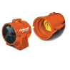 Ventilateur portable avec tuyau 5m  diamètre 320mm  Unicraft MVT 300 P SET