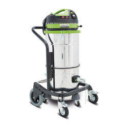 Aspirateur d'atelier en inox 50l professionnel substances toxiques  Cleancraft dryCAT 250 IRCA classe H Pro