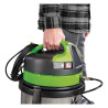 Aspirateur injecteur pour tissus 33L professionnel en inox  Cleancraft flexCAT 133 IPD