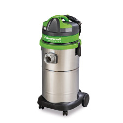 Aspirateur à cendres farine sable 41L  semi-pro en inox filtre Hepa  Cleancraft flexCAT 141 VCA