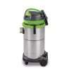 Aspirateur à cendres farine sable 41L  semi-pro en inox filtre Hepa  Cleancraft flexCAT 141 VCA