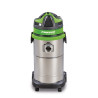 Aspirateur à cendres farine sable 41L  semi-pro en inox filtre Hepa  Cleancraft flexCAT 141 VCA