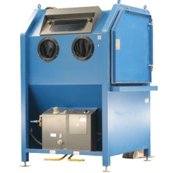 Cabine de sablage industrielle  à surpression, 400kg de charge  Uniworks PF 1000