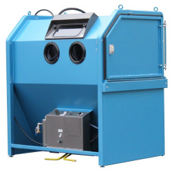 Cabine de sablage industrielle haute  à dépression, 400kg de charge  Uniworks DF 1250