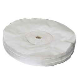 Disque souple de lustrage pour polissoirs Optimum - Optimachines