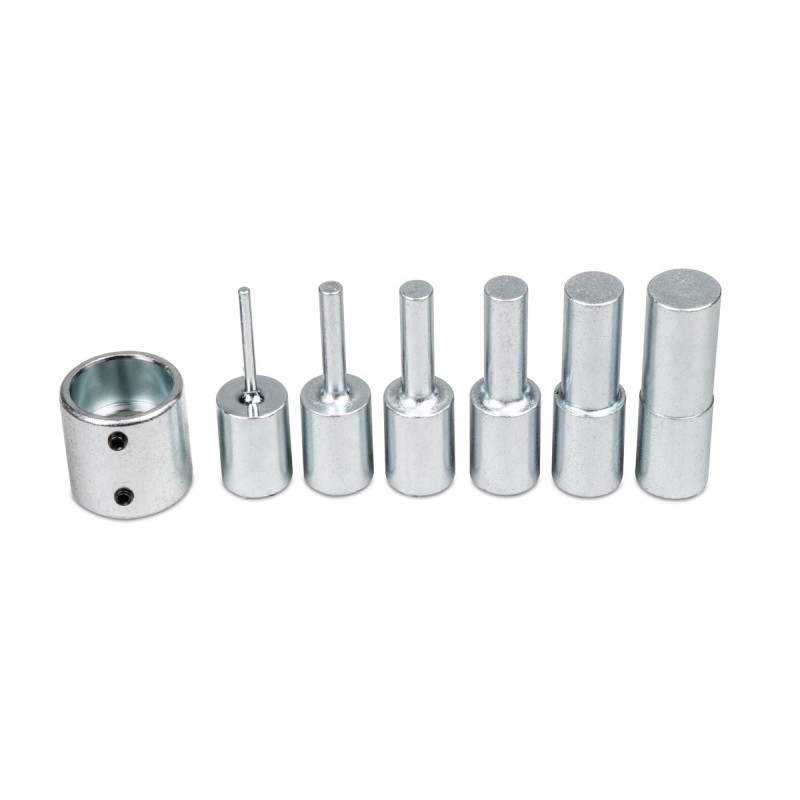 Kit de 6 poinçons avec plaque de fixation pour WPP 50 M - Optimachines