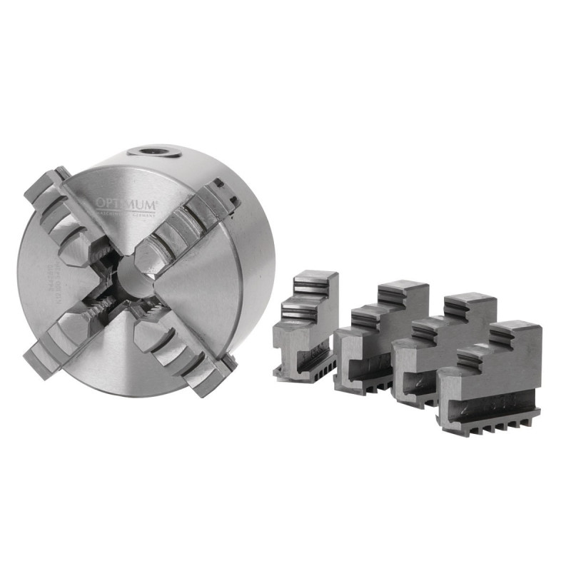 Mandrins 4 mors concentriques Ø 125 mm - Optimachines