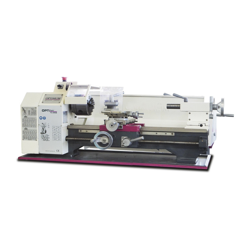 Tour à métaux  Optimum TU 2406 (230 V) - Optimachines