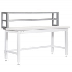 Kit 2 tablettes fixes + cadre + fixation pour établi UNIWORKS 1800mm