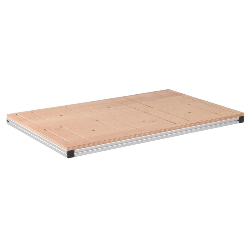 Dessus de la table  Holzkraft beech multiplex, 1200 x 740 x 60 mm - Optimachines