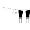 Lame de scie avec talon anti-recul pour délignage sur bois dur ou tendre Holzkraft KSB-WZ 315 x 3.2 x 30 mm 48 dents