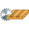 Lame de scie pou le sciage de débit et de finition des bois et autres matériaux Holzkraft 315 x 3.2 x 30 mm 60 dents