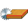 Lame de scie pou le sciage de débit et de finition des bois et autres matériaux Holzkraft 315 x 3.2 x 30 mm 60 dents