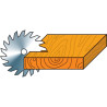 Lame de scie pou le sciage de débit et de finition des bois et autres matériaux Holzkraft 315 x 3.2 x 30 mm 60 dents