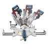 Scie à onglets radiales avec variateur de vitesse  Holzkraft KGZ 3050 Vario