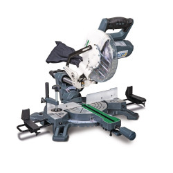 Scie à onglet radiale lame ø 210mm  fonction traction 1,5kw  Holzstar KGZ 210 E