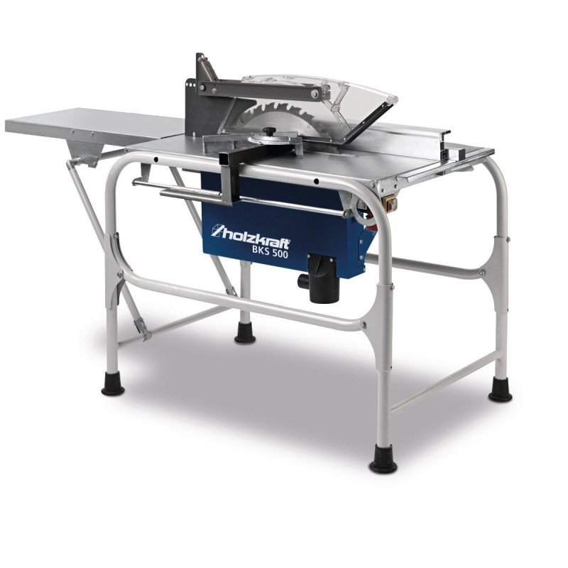 Scie à bois circulaire de chantier robuste  Holzkraft BKS 500 - Optimachines