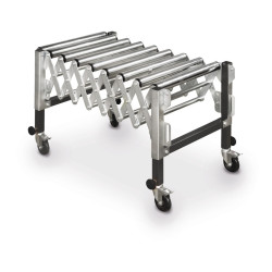 Convoyeur à rouleaux ciseaux  Holzstar SRB 130 - Optimachines