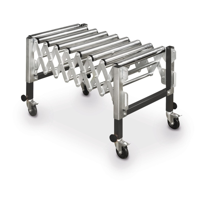 Convoyeur à rouleaux ciseaux  Holzstar SRB 130 - Optimachines