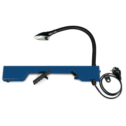 Lampe de travail sur rail de serrage  Holzkraft  - Optimachines