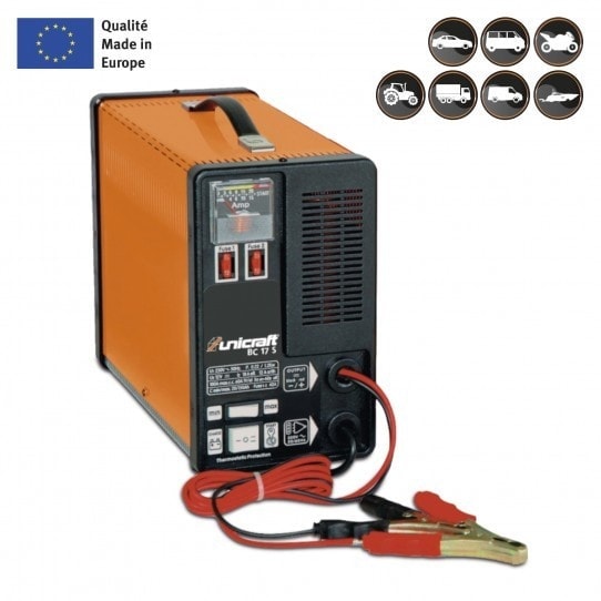 Chargeur/Démarreur de batterie Unicraft  BC 17 S - 6850400