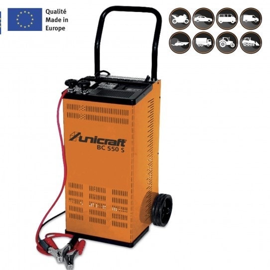 Chargeur/Démarreur de batterie Unicraft  BC 550 S - 6850415