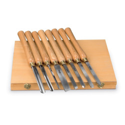 Jeu de 8 outils à bois  Holzstar