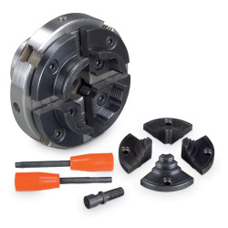 Kit mandrin 4 mors Ø 100 mm  Holzstar