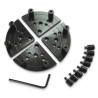 Plateau de reprise pour mandrin 4 mors  Holzstar