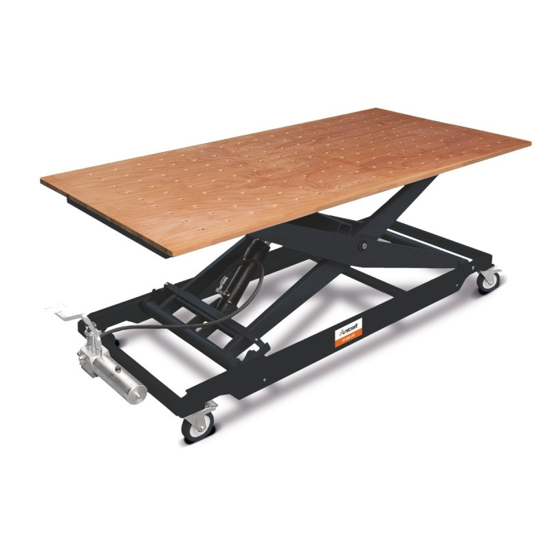 Table élévatrice hydraulique HT 600LAP 600kg hêtre multiplex