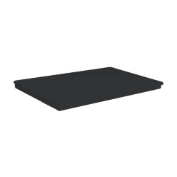 Plan de travail  Unicraft Metal, plain 1000 x 600 mm - Optimachines