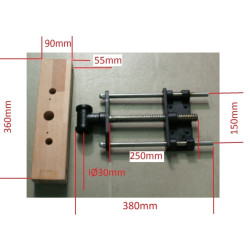 Vice avant / arrière  Holzkraft HB 1601 - Optimachines