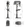 Perceuse à colonne Optimum DQ 25 - Optimachines