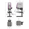 Perceuse d'établi  Optimum DX 17E - Optimachines