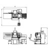 Rectifieuse plane de précision  Metallkraft FSM 3060 PRO - Optimachines