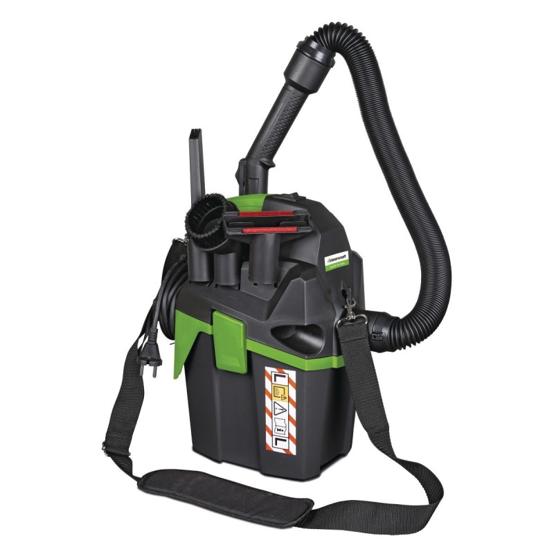 Aspirateur à poussières compact 6L  portatif soufflerie  Cleancraft dryCAT 16 L-Class