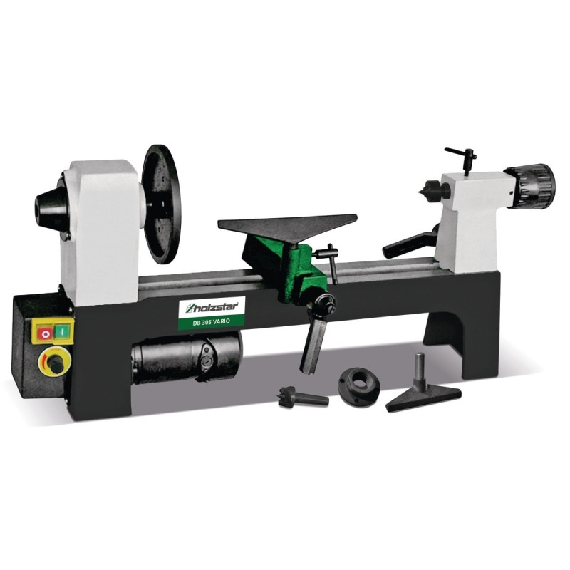Tour à bois d'établi 200x305mm  vitesses variables  Holzkraft DB 305 Vario