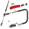 Torche de soudage TIG refroidie au gaz Schweisskraft SSR 7-26DD 8m - Optimachines