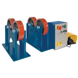 Dispositif de rotation de bloc à rouleaux Schweisskraft SR POWER 1200 M + F