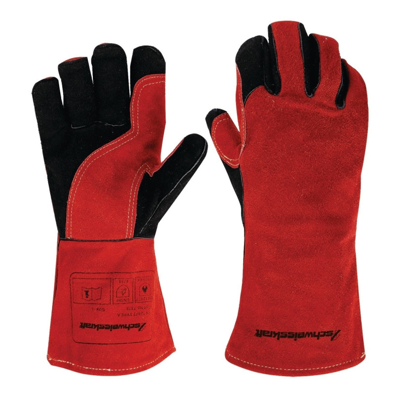 Gant de soudage Schweisskraft taille L - Optimachines