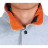 Veste de soudeur avec dos en tissu Schweisskraft taille L - Optimachines