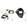 Masque de soudage automatique Schweisskraft XXL-W F-TC - Optimachines