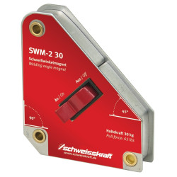 Aimant d'angle de soudage commutable Schweisskraft SWM-2 30 - Optimachines