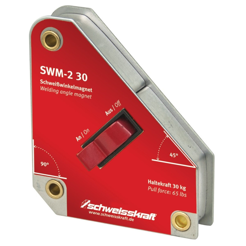 Aimant d'angle de soudage commutable Schweisskraft SWM-2 30 - Optimachines