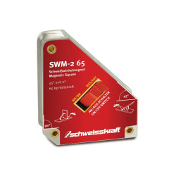 aimant d'angle de soudage commutable Schweisskraft SWM-2 65 - Optimachines