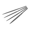 Jeu de limes Aircraft FS5, tige 4mm, 4 pièces - Optimachines
