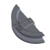 Segment de cintrage en fonte grise Metallkraft 1 1/4'' - Optimachines