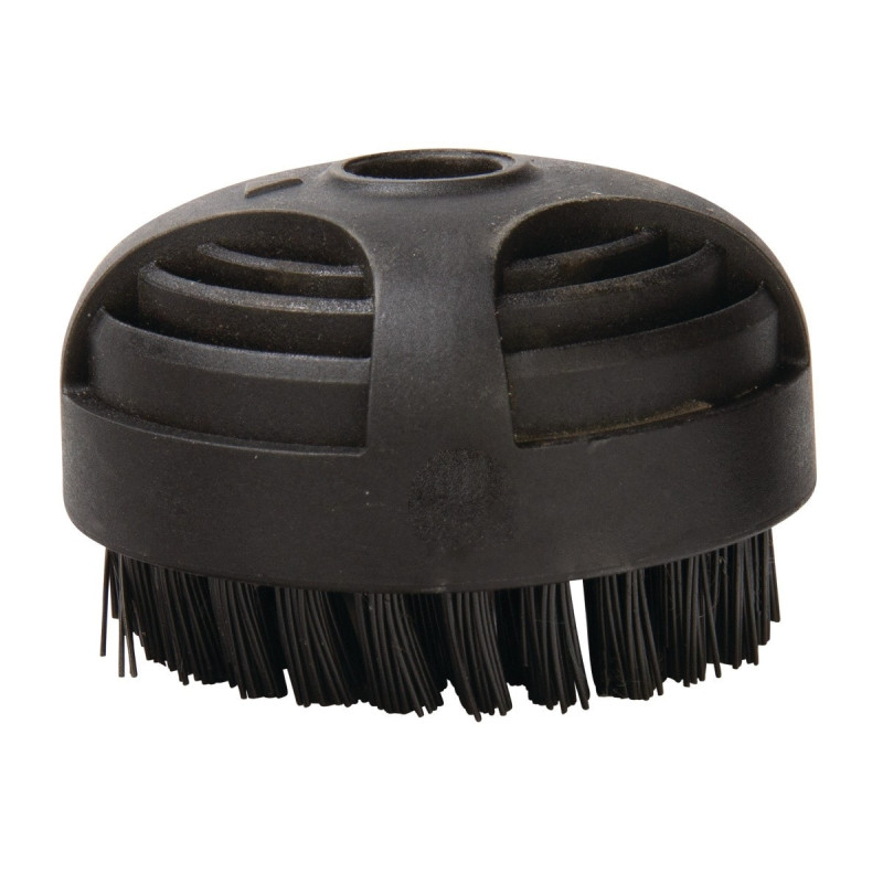 Brosse ronde Cleancraft Poils polyester diamètre 65 mm - Optimachines