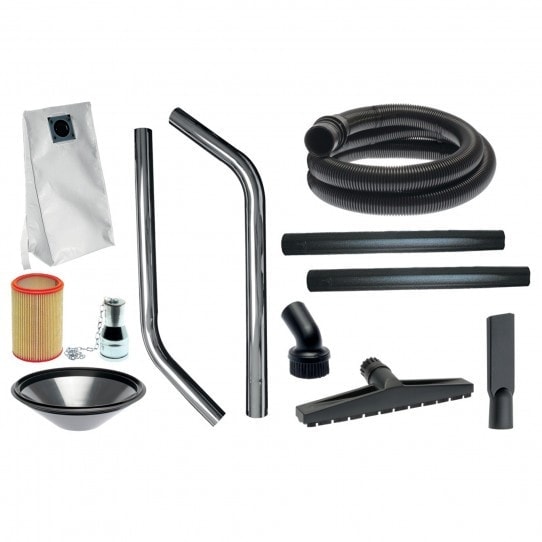 Aspirateur d'atelier Cleancraft dryCAT 250 IRCA classe H Pro, accessoires de série Aspirateur d'atelier Cleancraft dryCAT 250 IRCA classe H Pro, accessoires de série